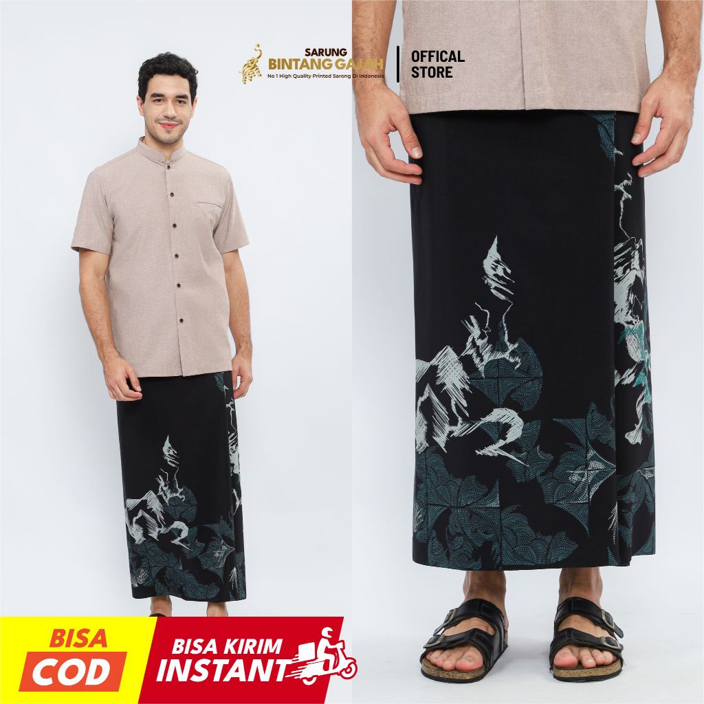 Sarung Bintang Gajah Onta Legenda WS 7214 SHOBAH Motif Abstrak Modern