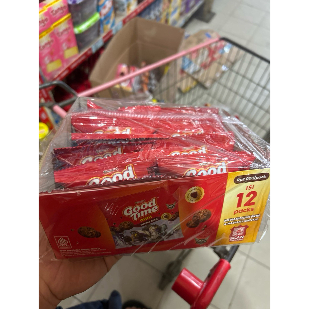 

good time double choc 18gr x 12 pcs box