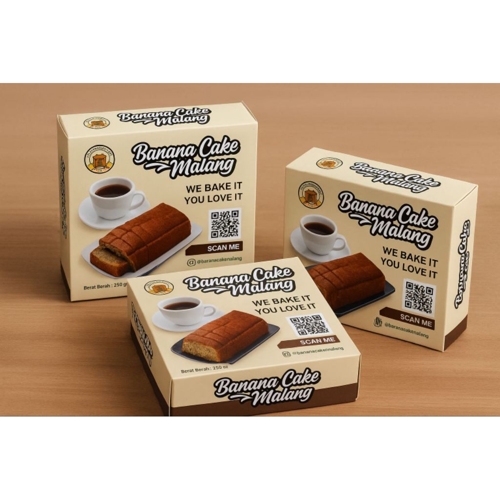 

Banana Cake Mini Package 250gr - Original