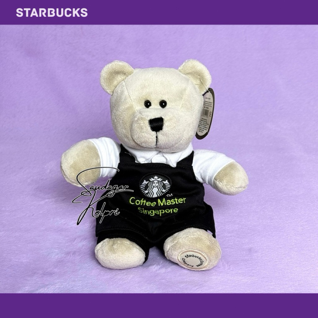 Boneka Beruang Starbucks | Bearista Coffee Master Singapore
