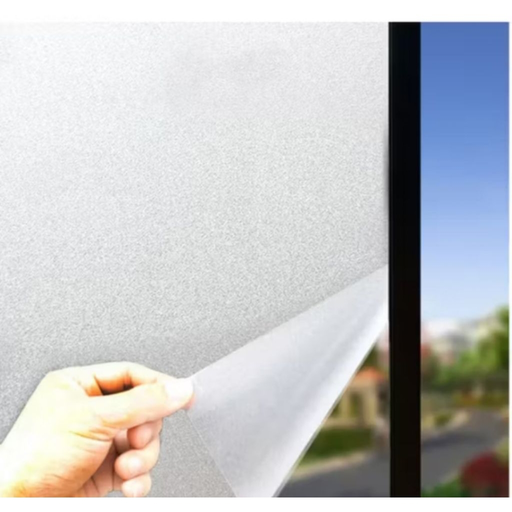 sticker kaca sticker sanblast buram es