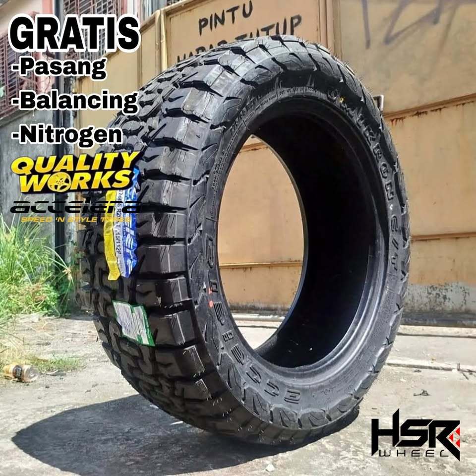 BAN MOBIL PAJERO FORTUNER RING 20 UKURAN 275 55 R20 ACCELERA OMIKRON CT 275/55 R20