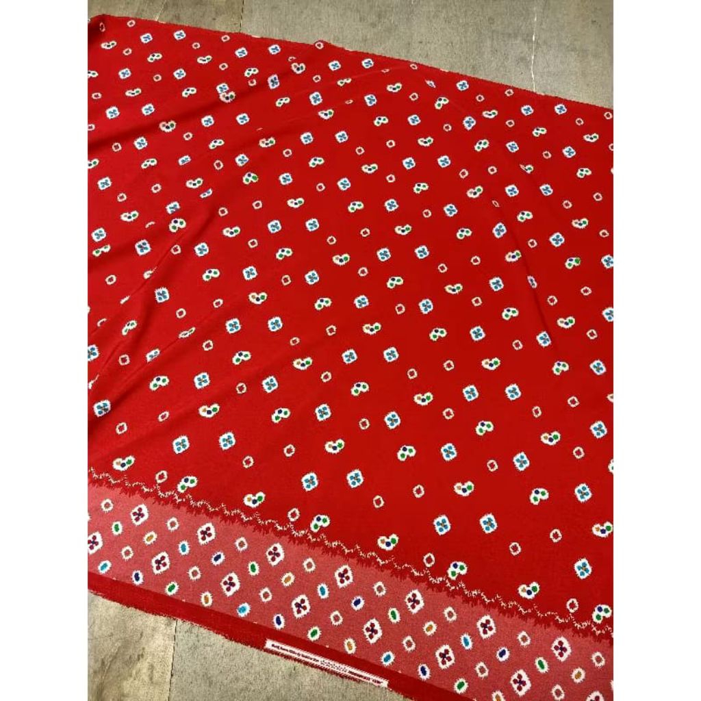 Kain Batik Jumputan / Bahan Batik Premium / Bekal Bawahan