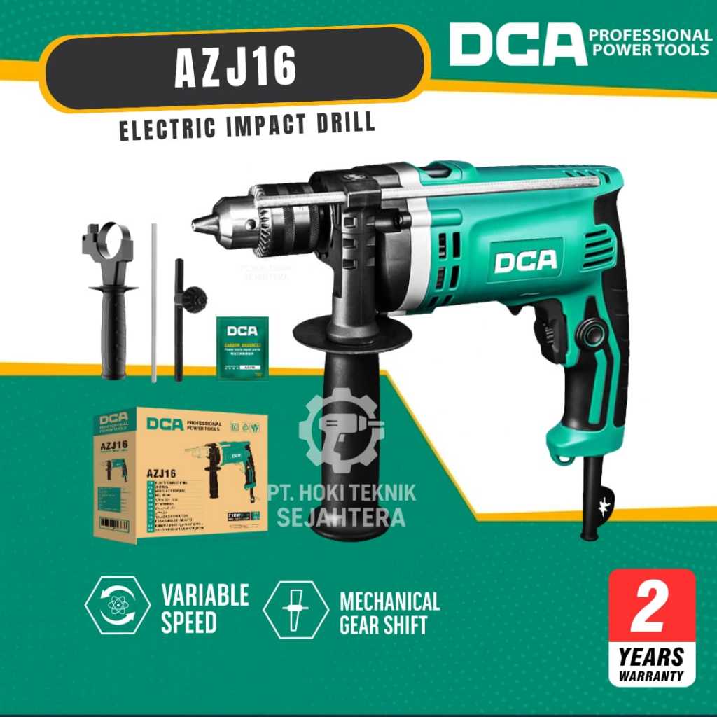 DCA AZJ 16 IMPACT DRILL  / BOR TEMBOK 16MM MESIN BOR TEMBOK / MESIN BOR 16MM