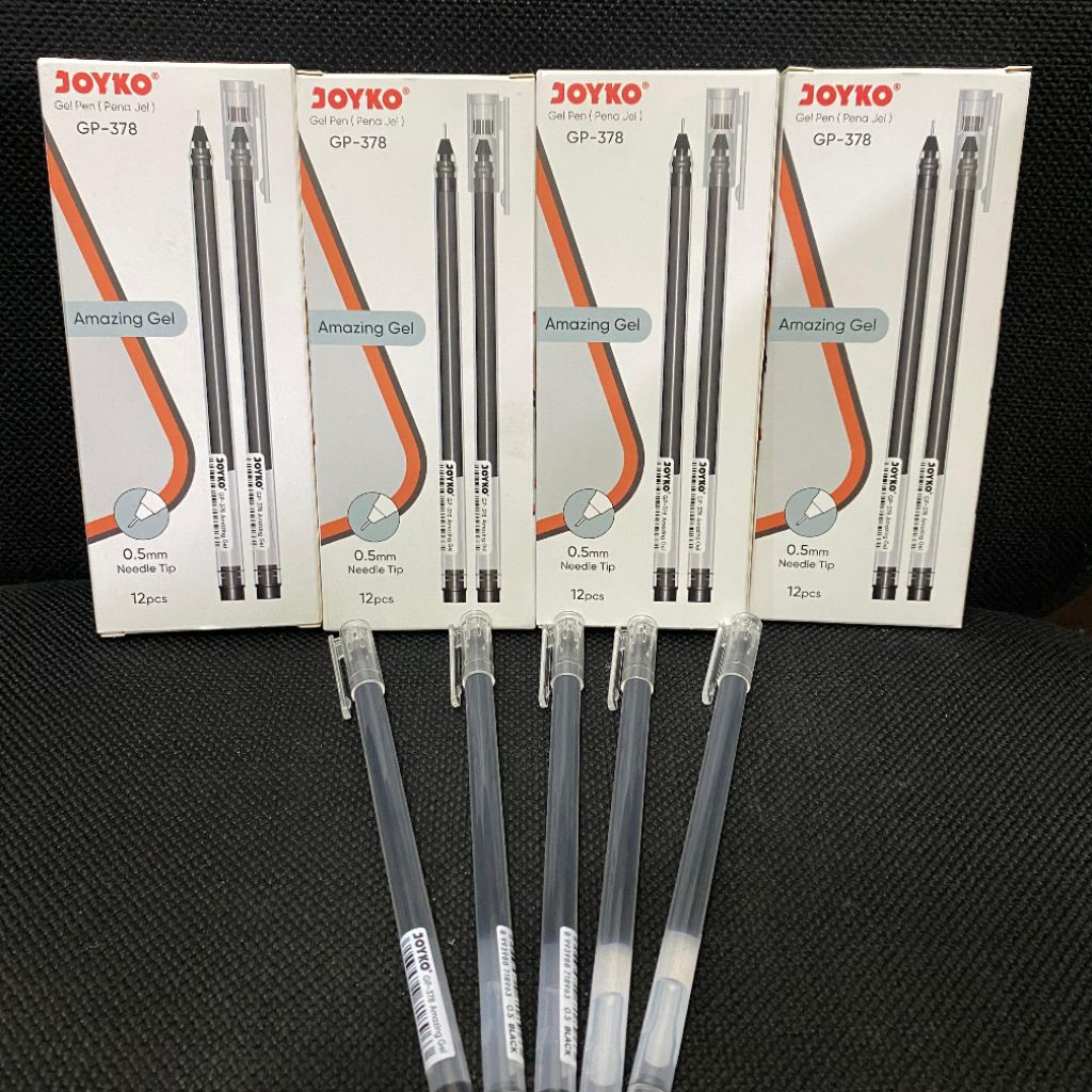 

ORIGINAL JOYKO Gel Pen Pulpen Pena Joyko GP-378 Amazing Gel 0.5 mm - Black
