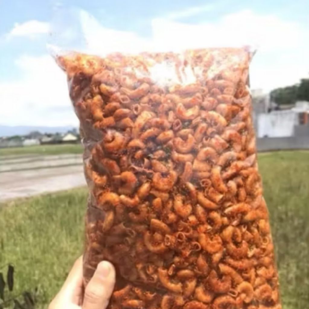 

[PROMO] 250Gr Makaroni Cikruh Daun Jeruk Aneka Rasa Original, Pedas Gurih, Extra Pedas & Jagung Kemasan