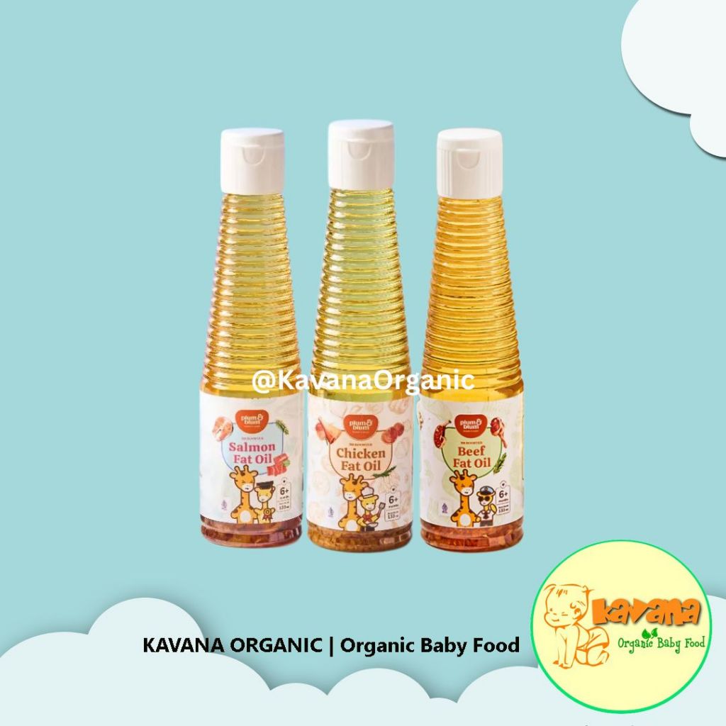 

Plumandblum Coconut Cooking Oil & Fat Oil 6+ MPASI - 140ml