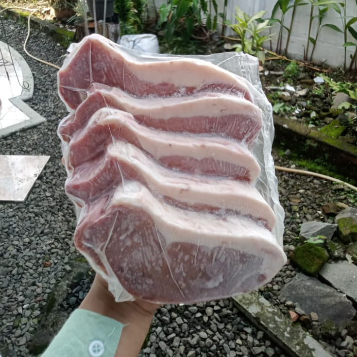 

Sirloin Steak Daging Sapi Premium W-Meat – 1 Pack Isi 5 Slice | Frozen Halal