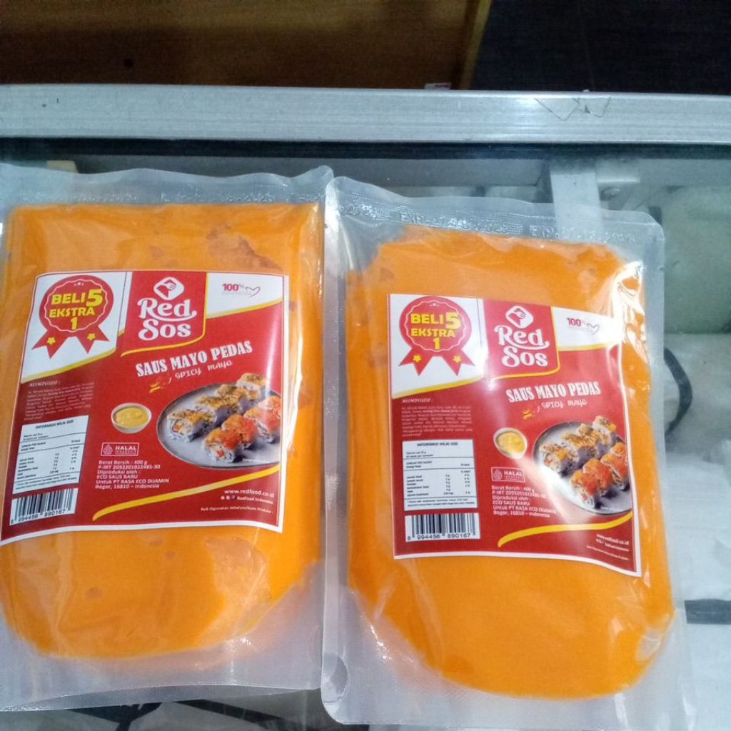 

Saus Saos Mayo Pedas 400 gr Bogor