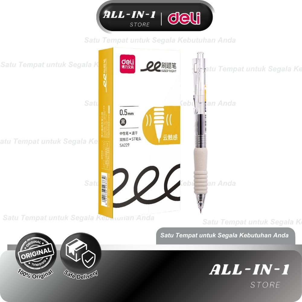 

Deli Pena Pen Ballpoint Pulpen 0.5 SA229
