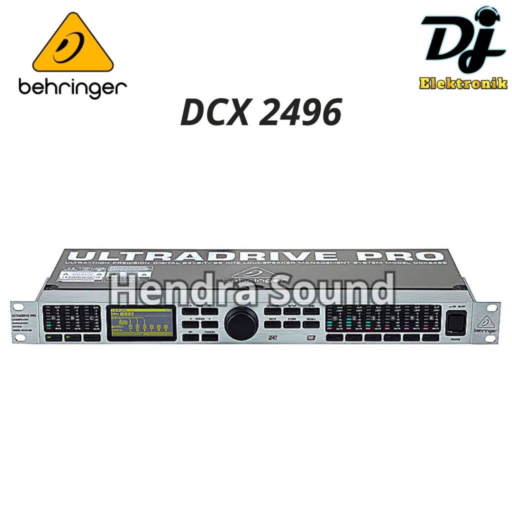 Management / DLMS Behringer DCX 2496 / DCX2496 - 3 in 8 out