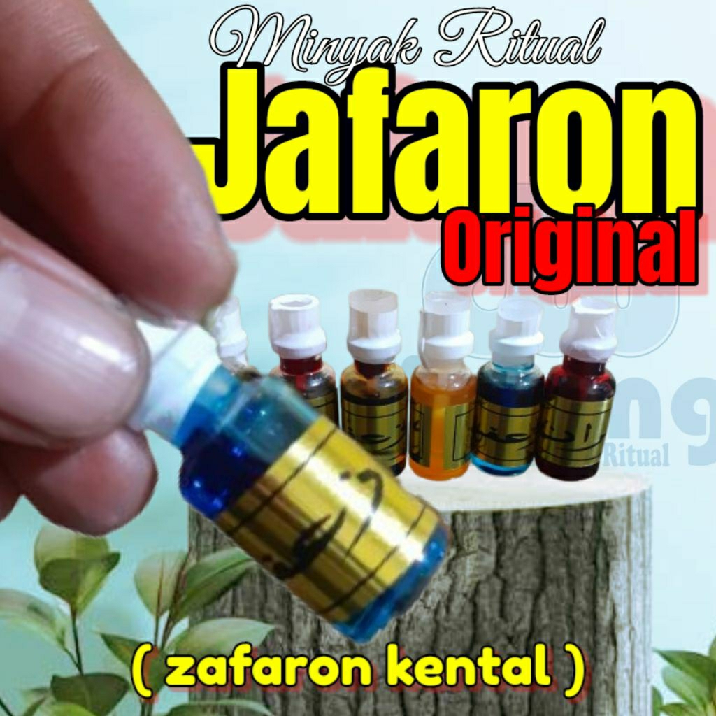 dewangi Minyak Jafaron zafaron kental Asli segel