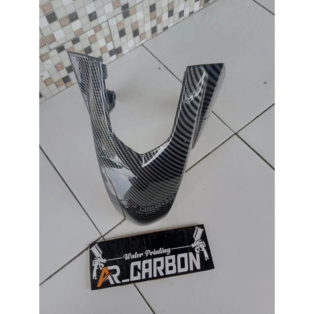 COVER SEPAKBOR DAN SLEBOR DEPAN HONDA SONIC FI FULL KARBON