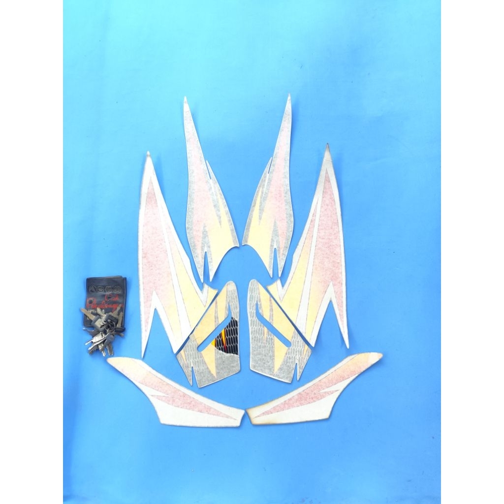 Stripping striping Sticker Honda Tiger 2000 Silver 2002 Original