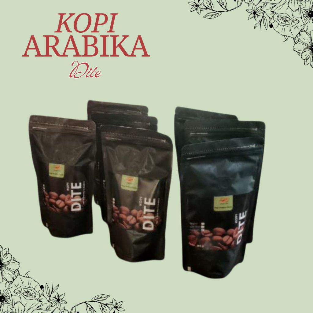 

Kopi Dite Arabika Bubuk 100 gr dari Labuan Bajo Flores NTT