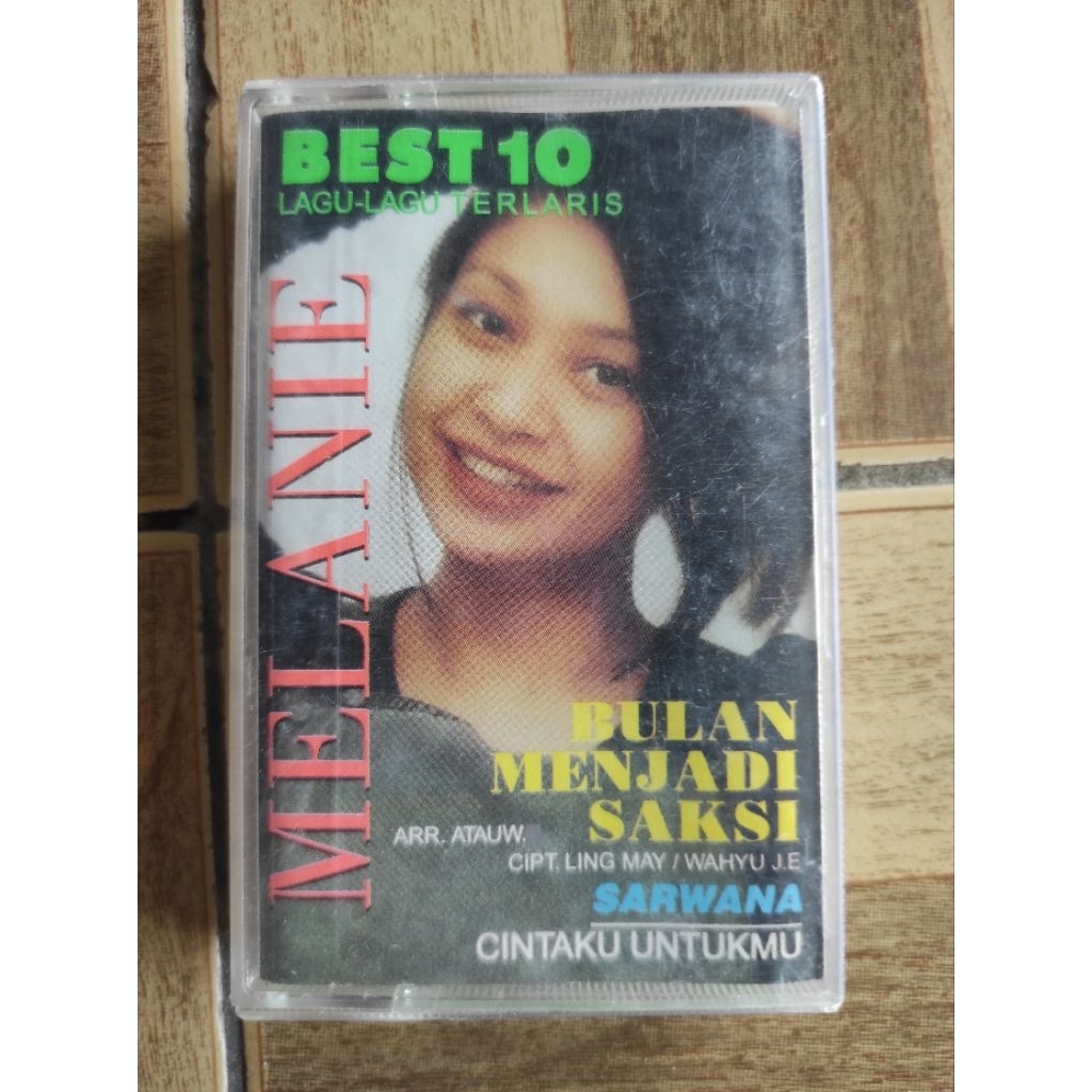 kaset pita best 10 lagu lagu terlaris MELANIE