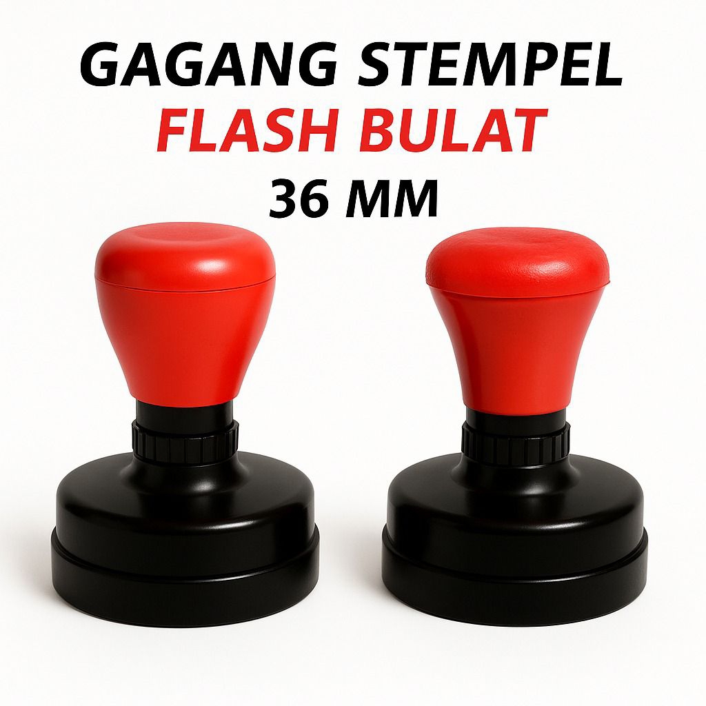 

D36 - Gagang Stempel Flash Bulat 36 MM