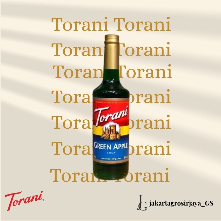 

Torani Syrup Rasa Green Apple 750 ML - Sirup Torani 750 ML