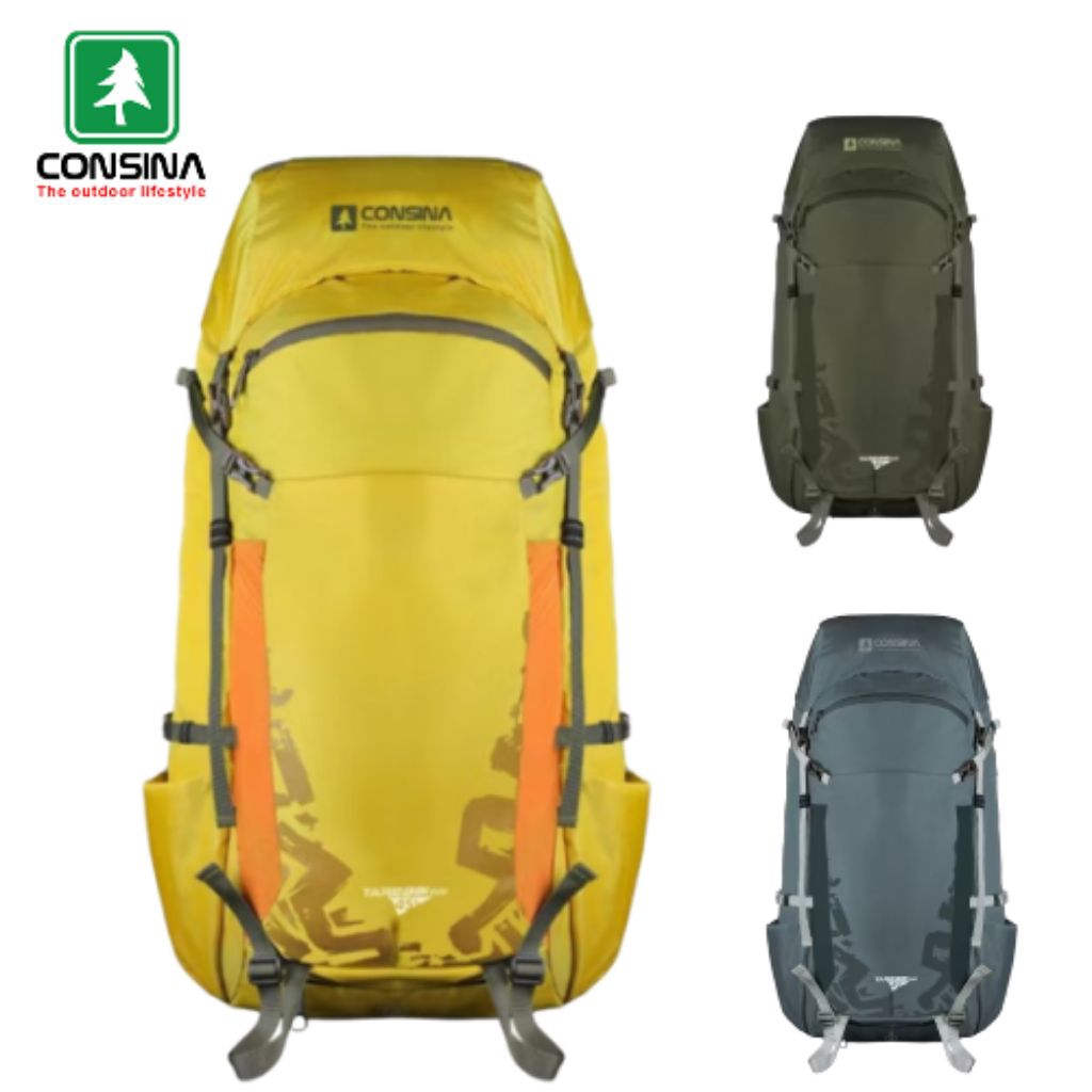 Tas Carrier Consina Terebbi Evo 45L+Raincover ORIGINAL