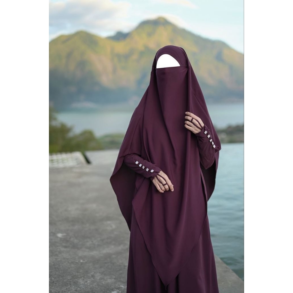 DURRA SET GAMIS SYAR'I BY ZANUBA | GAMIS ZANUBA TERBARU | GAMIS JILBAB SYARIE | GAMIS UMRAH GAMIS DA