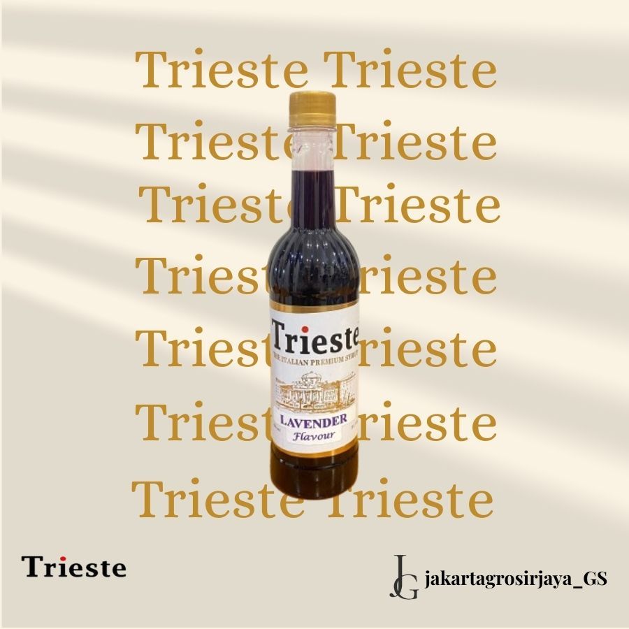 Trieste Syrup Lavender 650ml - Trieste Syrup Lavender