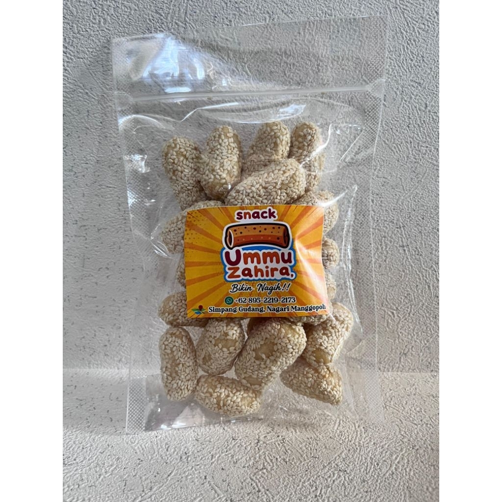 

cemilan wijen atau keciput