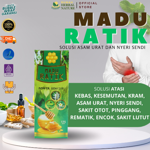 

MADU RATIK ORIGINAL 100% bpom - SOLUSI HERBAL TERPERCAYA UNTUK ASAM URAT, REMATIK & NYERI SENDI