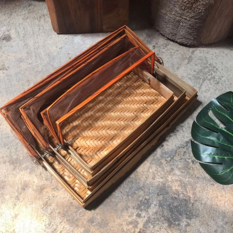 Tudung Saji Bambu - Tudung Saji Kotak - Tudung Saji Bulat - Tudung Saji Oval - Tudung Saji Serbaguna