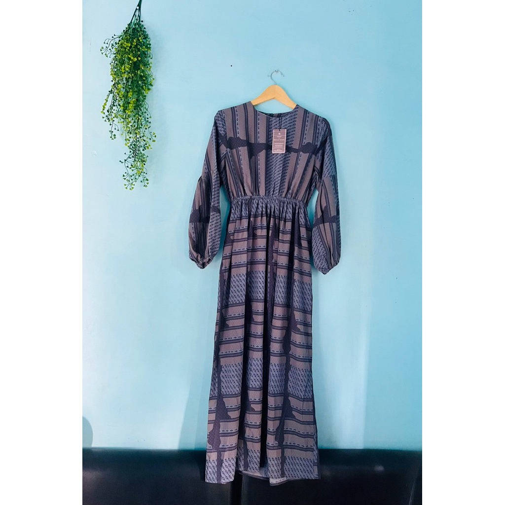 BIA x Cut Meyriska Sifu Gray Dress New bukan PL