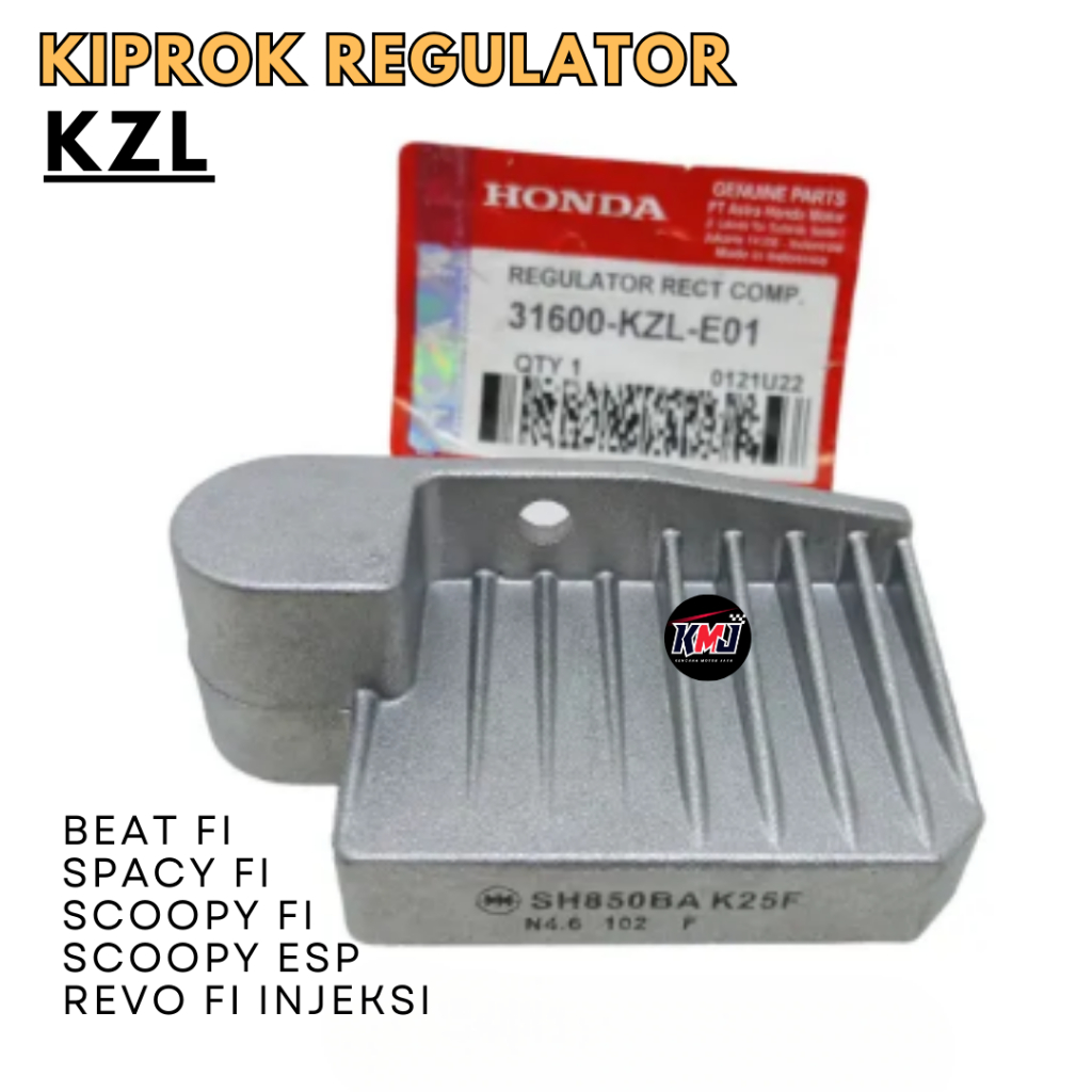 31600-KZL-E01 Kiprok Regulator Beat FI Stater Kasar Scoopy FI Spacy FI Revo Fit FI Honda Original
