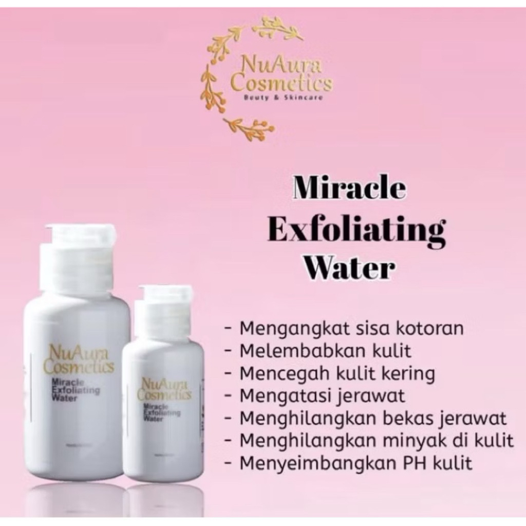 Nuaura Cosmetic miracle exfoliating water