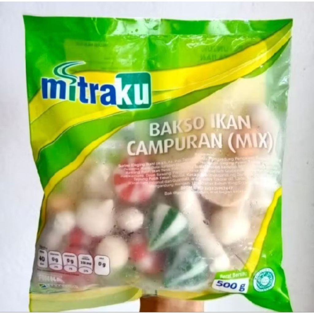 

mitraku bakso ikan mix 500 gram