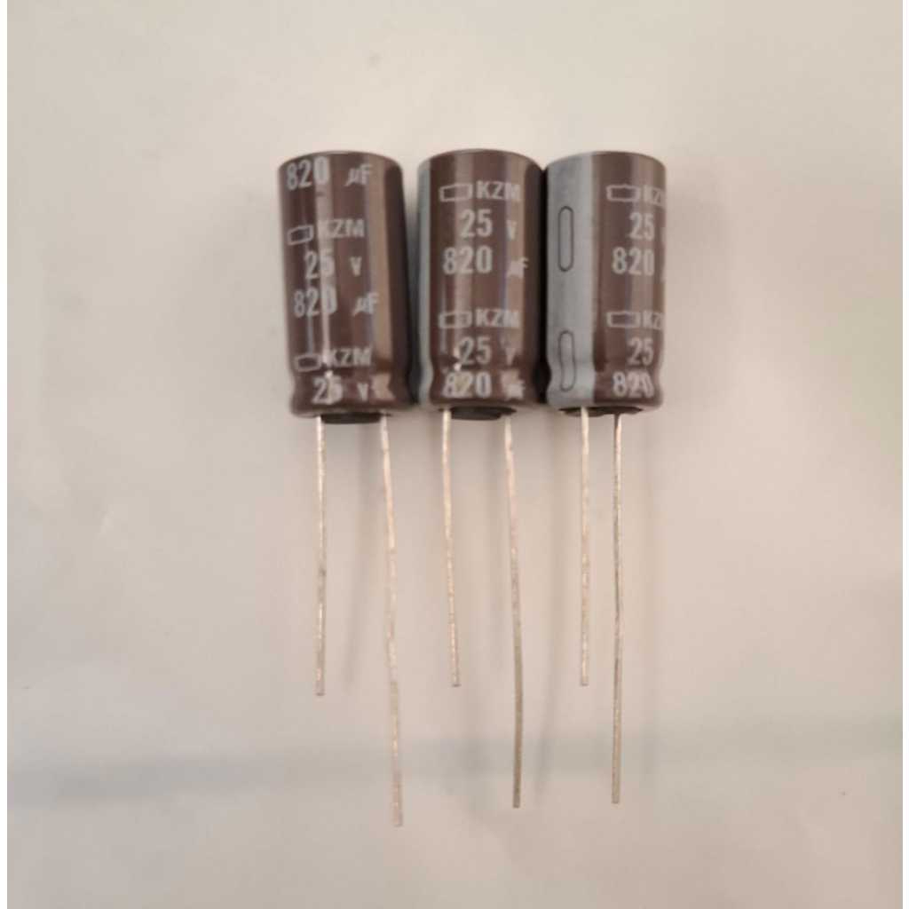 50Pcs/Biji Elko 25v 820uf Elco 820uf 25v Original