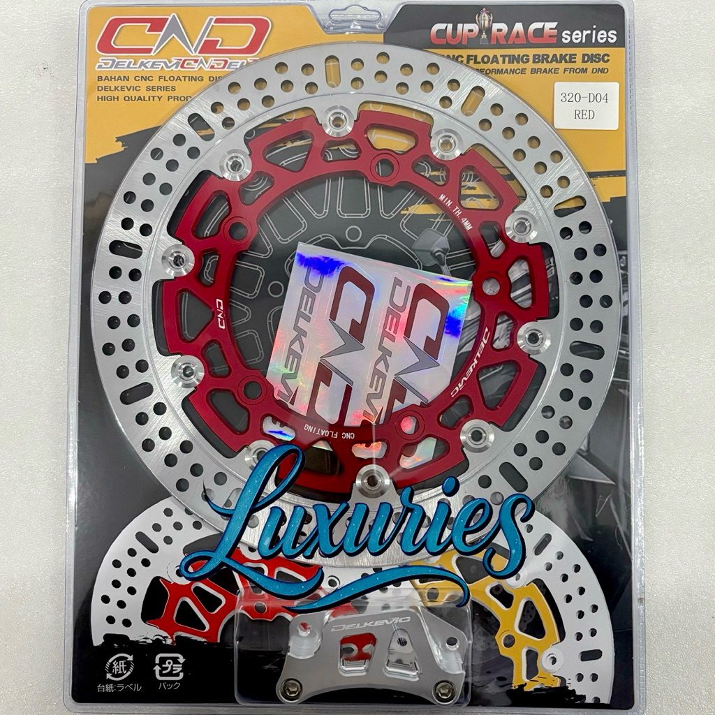 Piringan depan Cbr 150 New Cb 150R 320mm Delkevic dnd floating rem disc cakram Cbr150 facelift k45g 