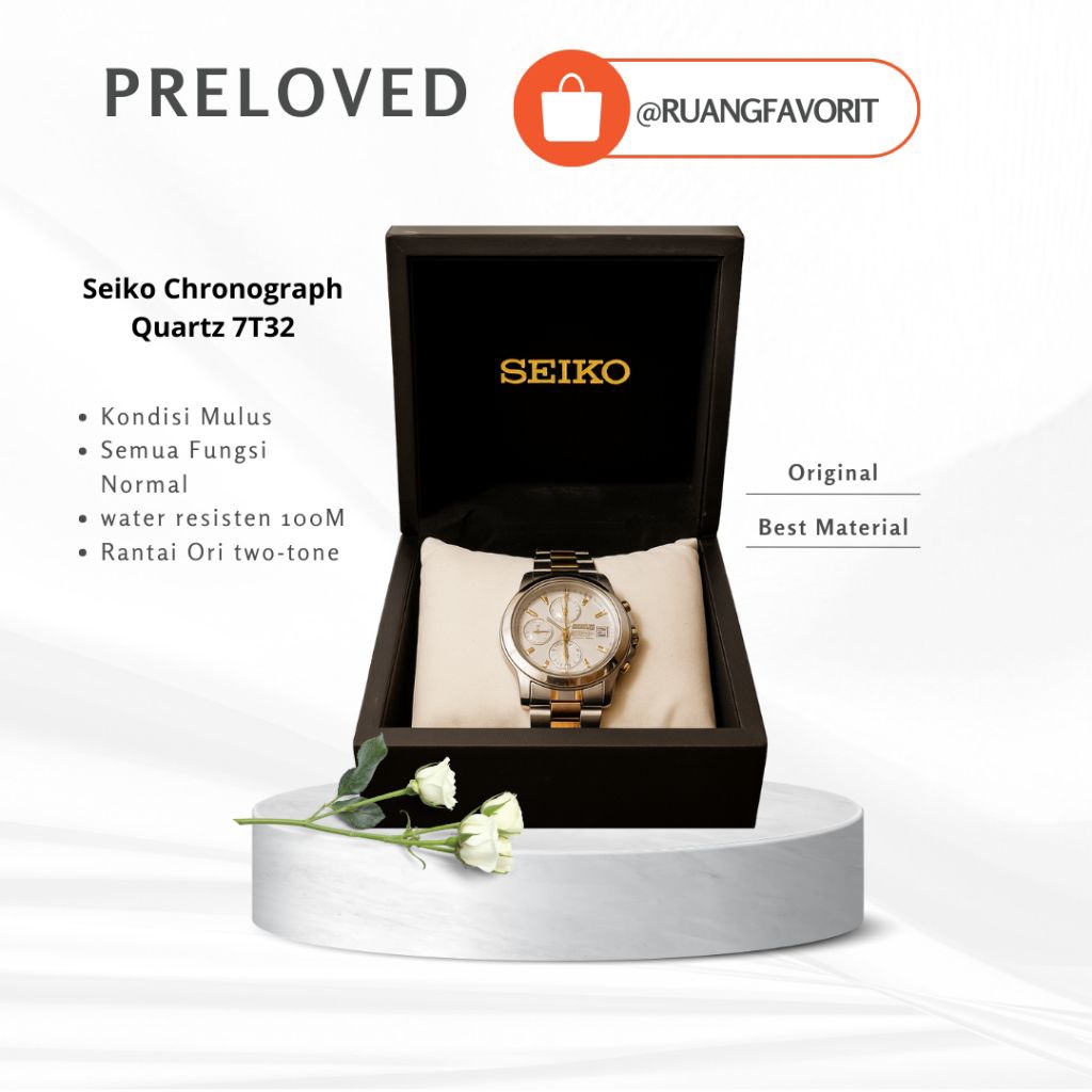 Preloved Jam Seiko Original murah- Jam branded