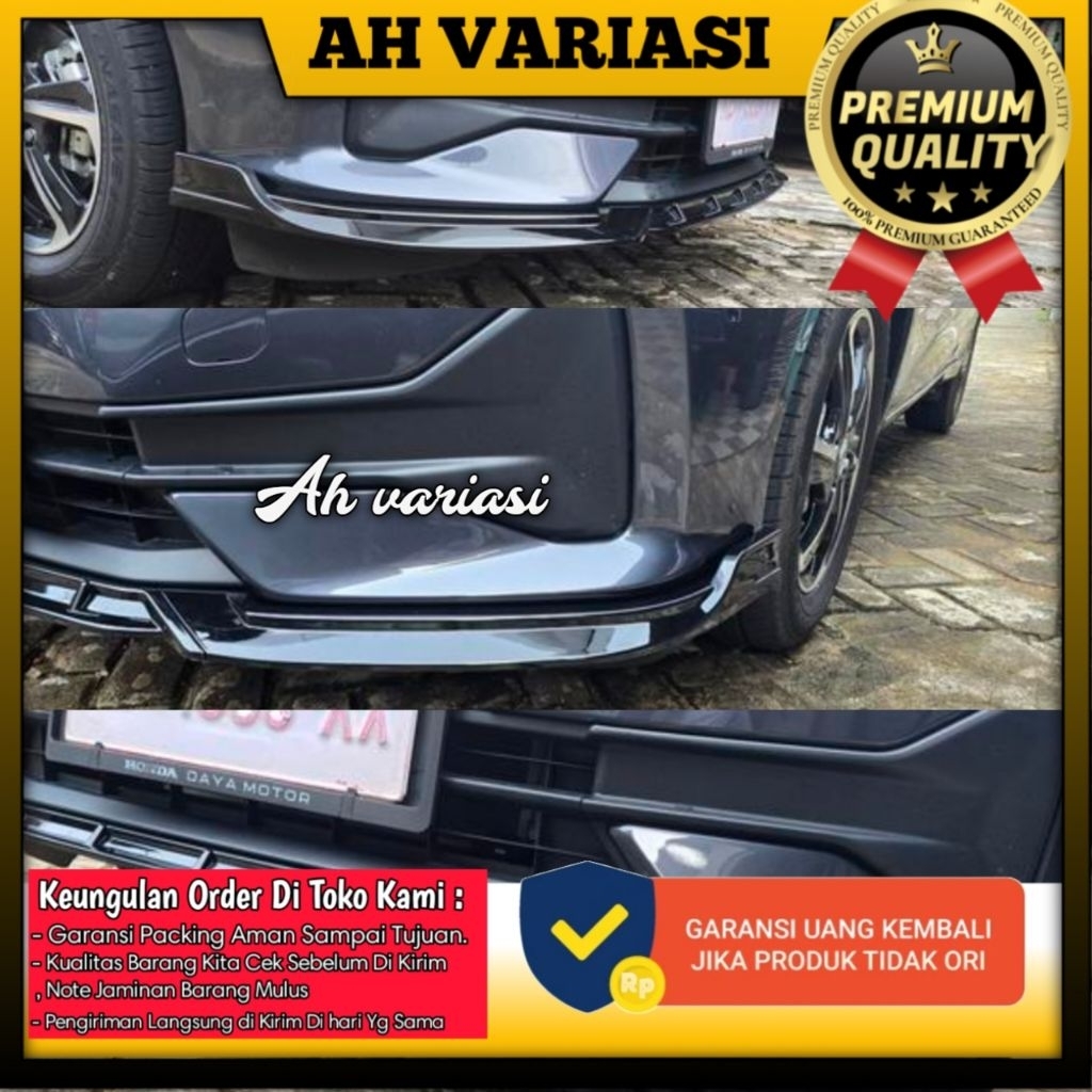 All New Brio 2022-2025 - Frontlips Front Lips Bumper Depan All New Brio 2022-2025 Otoproject