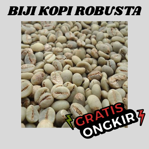 

Biji Kopi Mentah Robusta 1Kg – Green Bean fresh