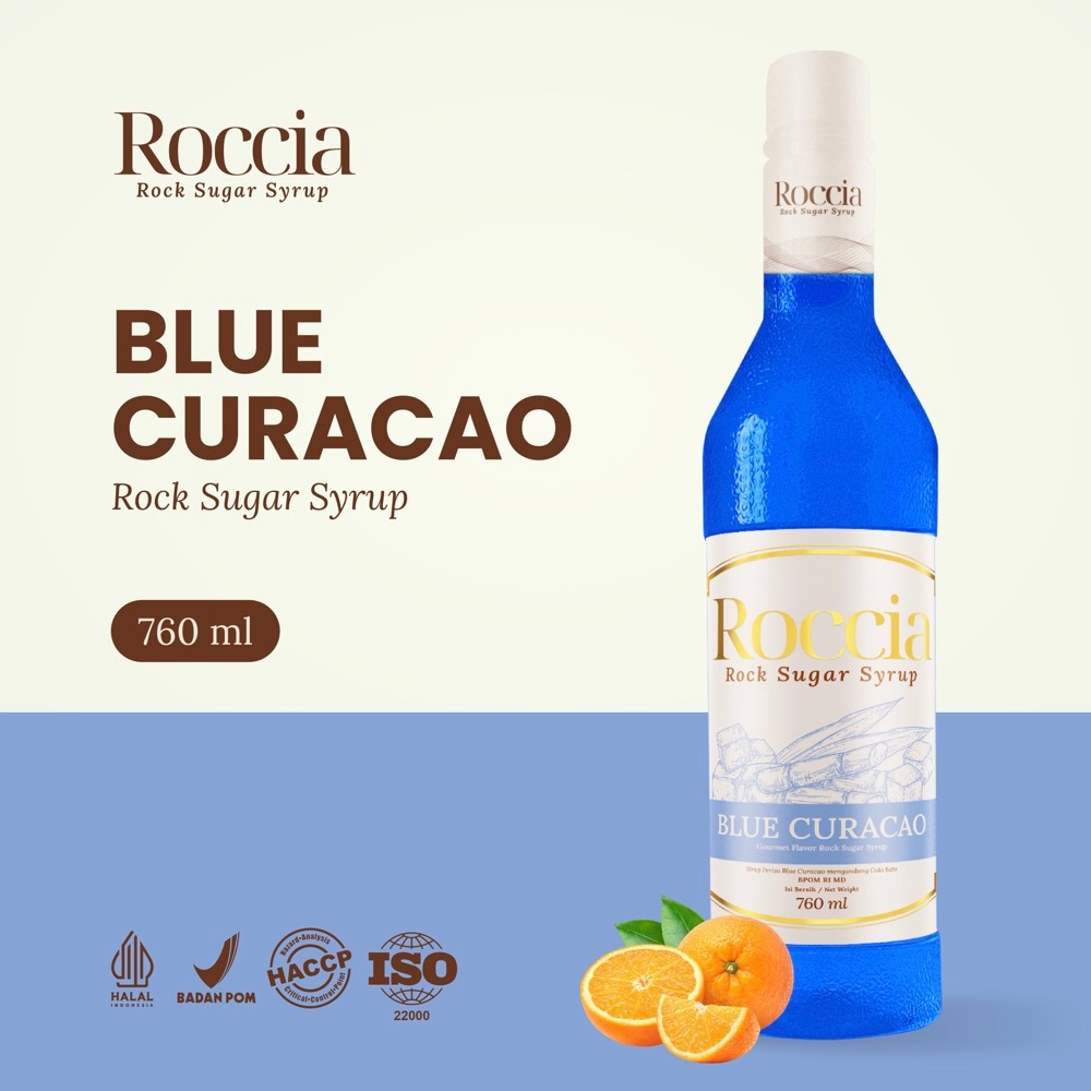 

Roccia Blue Curacao Syrup 760ml