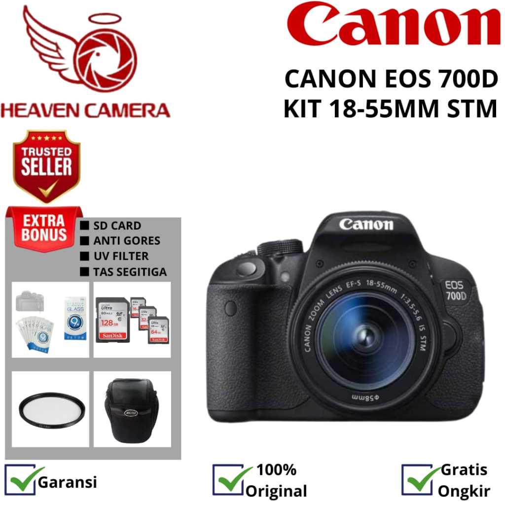 CANON EOS 700D KIT 18-55MM / CANON 700D KIT 18-55MM / CANON 700D