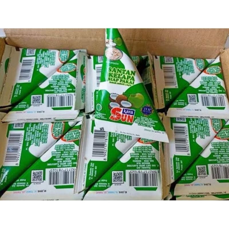 

Santan cair kara 65ml 1dus packing aman