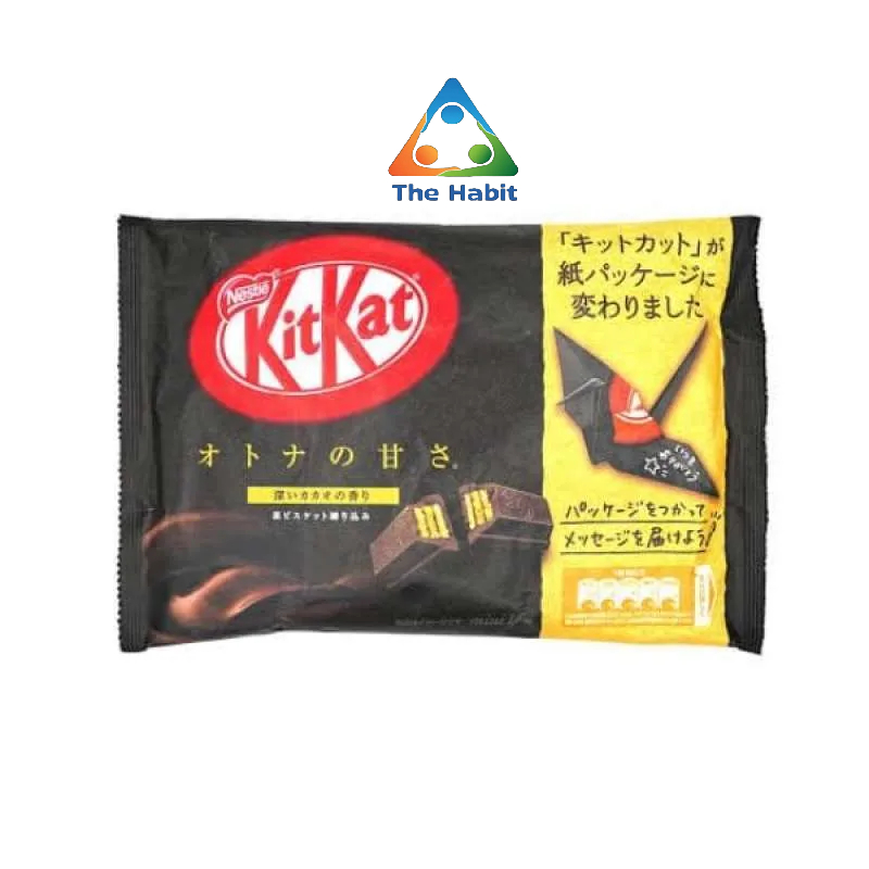 

(The Habit) Nestle Kitkat Chocolate Wafer Black 113gr