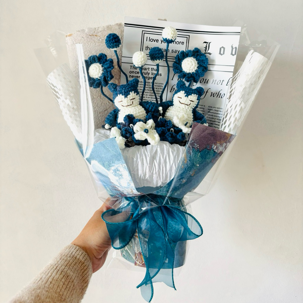 

BUKET AMIGURUMI SNORLAX || BUKET RAJUT SNORLAX POKEMON