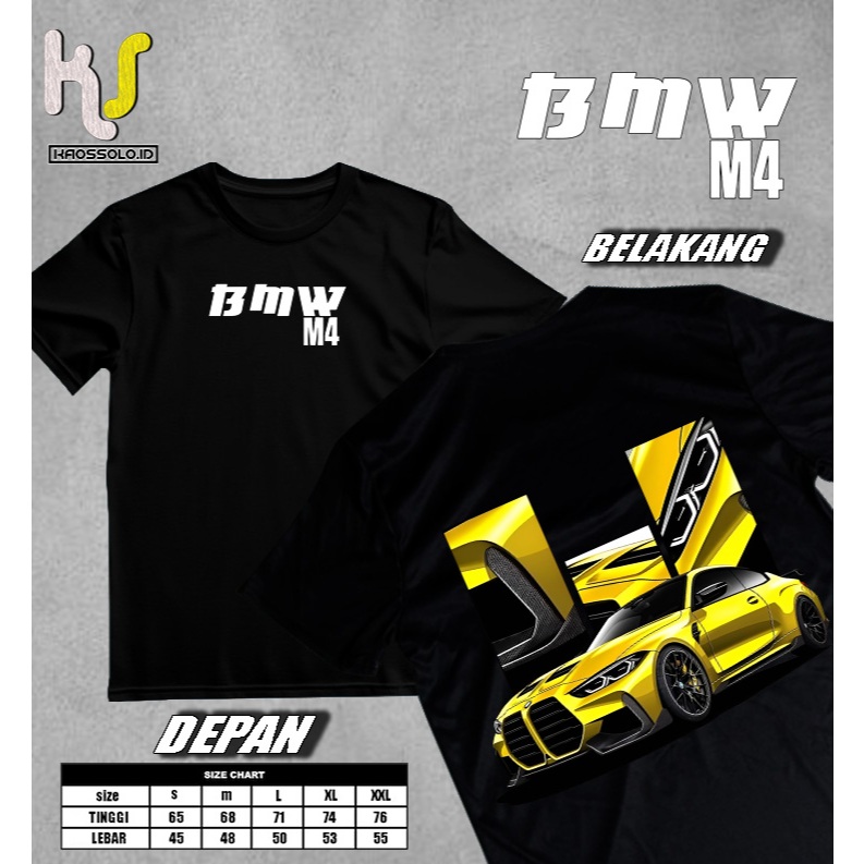KAOSSOLO.ID- KAOS BMW M4 - KAOS RACING PRIA DAN WANITA TERBARU DAN TERLARIS