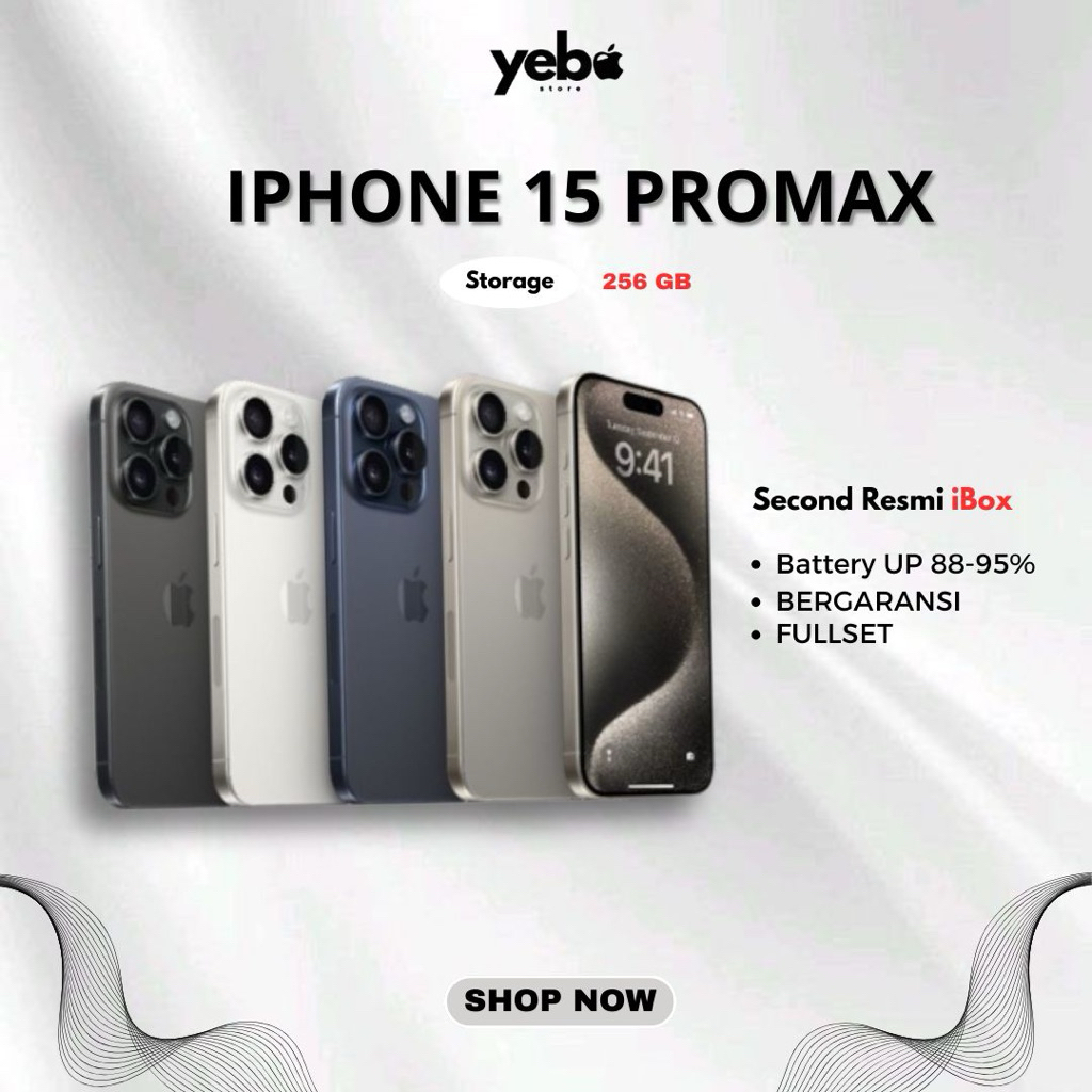 iPhone 15 Pro Max 256 GB iBox