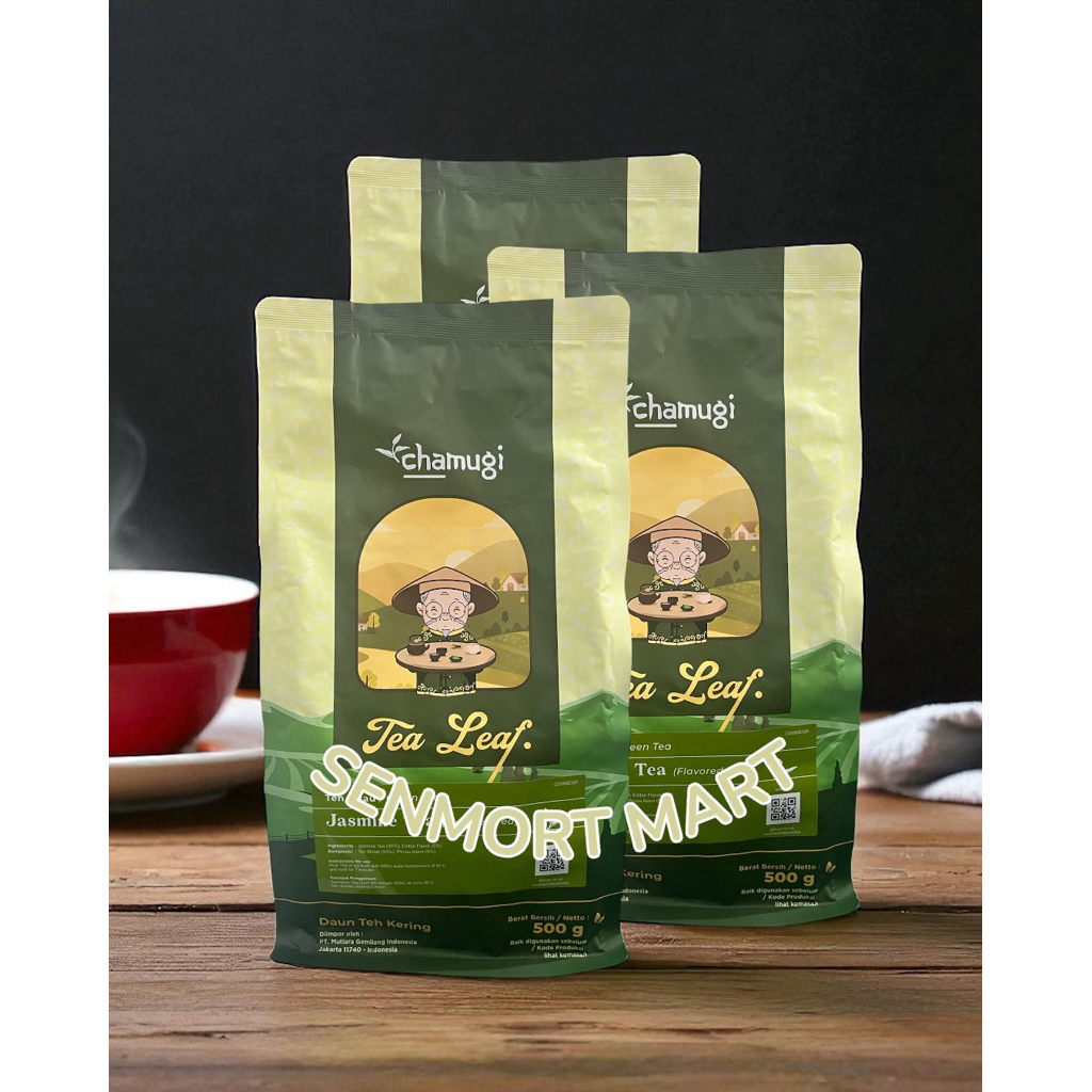 

CHAMUGI JASMINE TEA LEAF IMPORT | GREEN TEA | TEH HIJAU