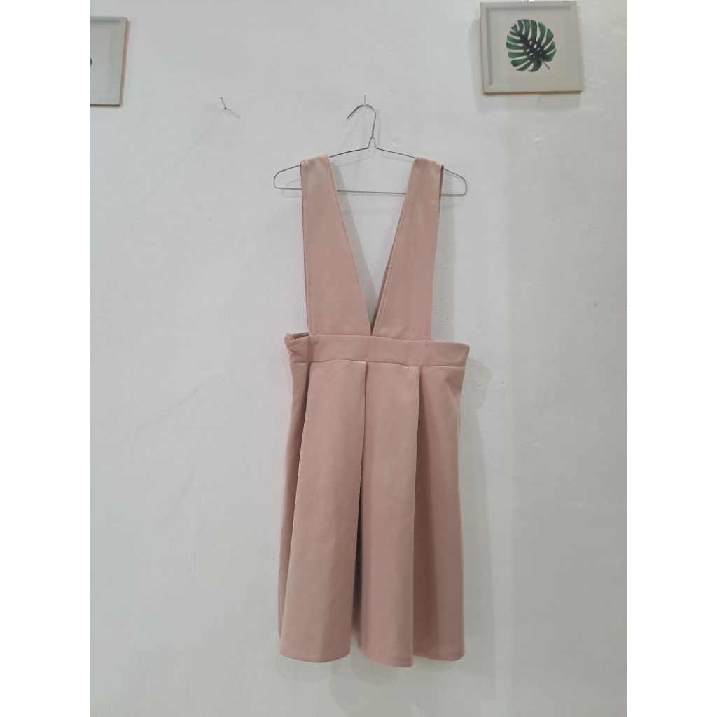 Preloved dress wanita/ preloved overall wanita/ preloved dress pink/ preloved dress dusty pink/ prel