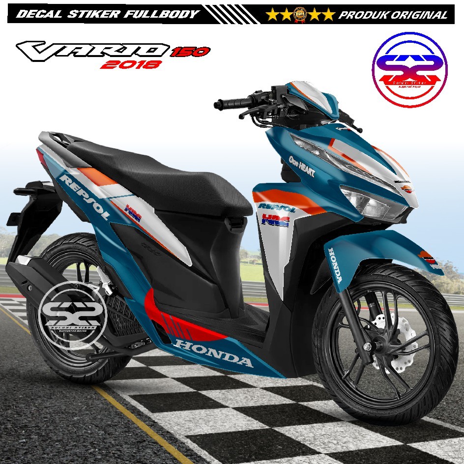 (COD) TERBARU Decal Sticker Honda Vario New 125 150 Full body - Stiker Skotlet Variasi All New Vario