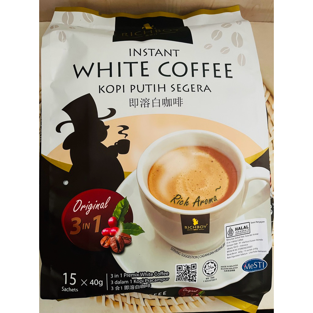 

RichBoy White Coffee/Kopi Putih Segera 3in1
