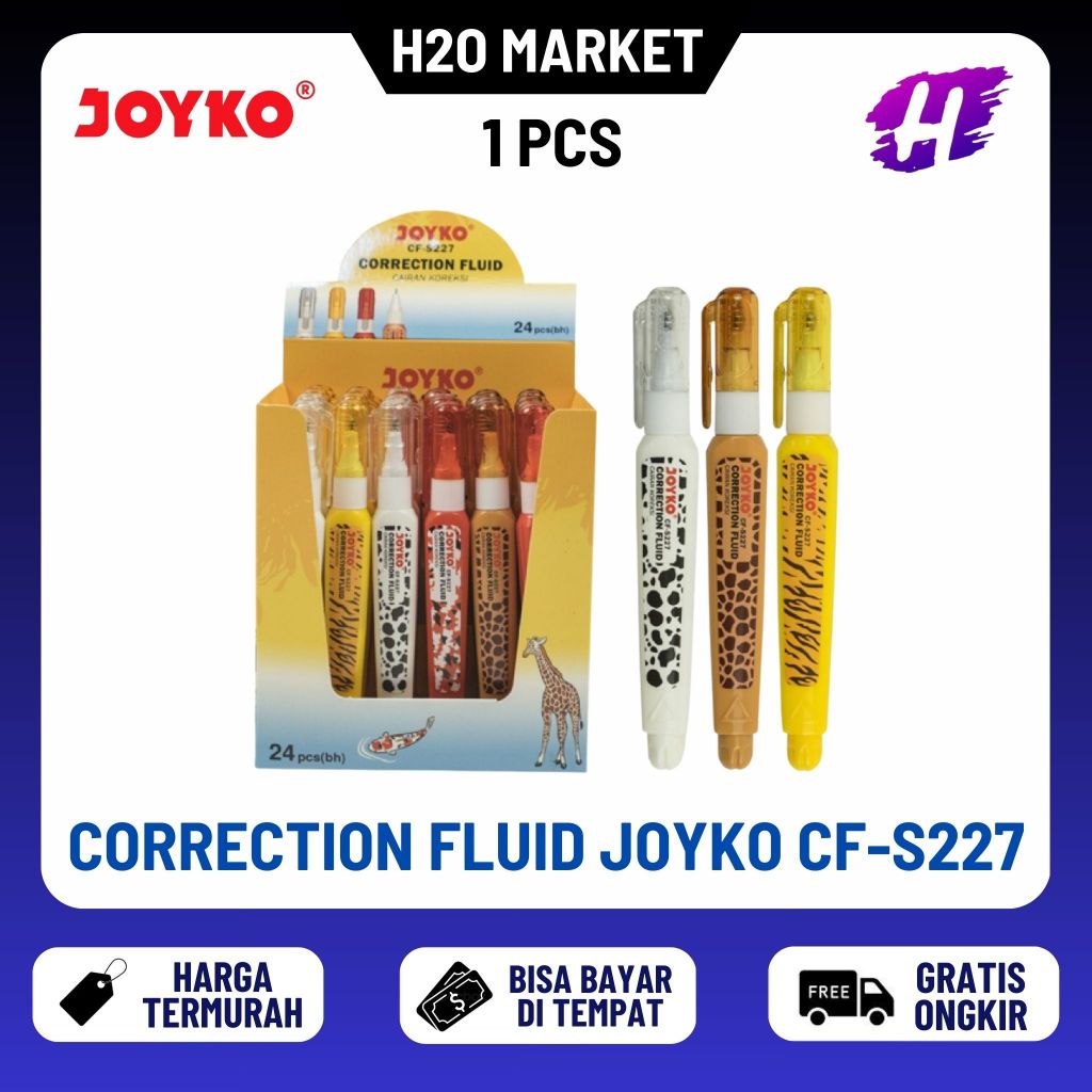 

❤️H2O❤️ Tipex / Tip-x / TIP-X / TIPX Joyko Correction Pen CF-S227