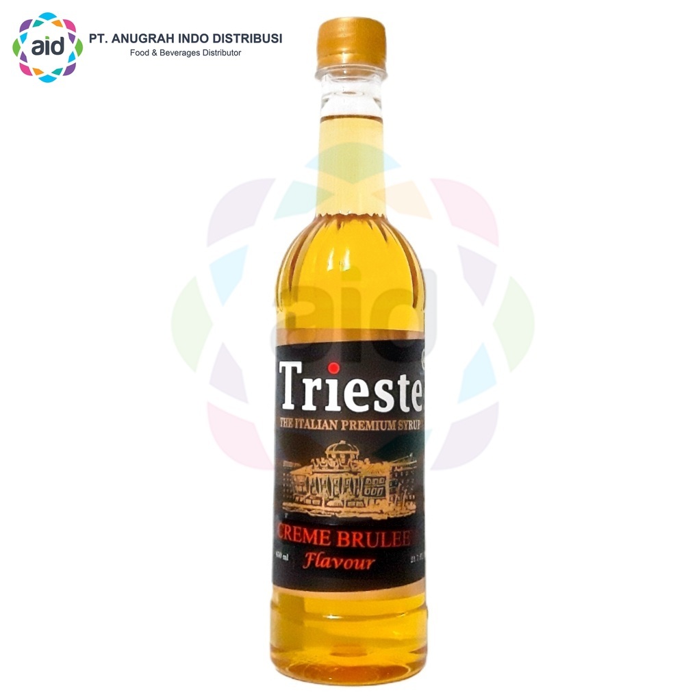 

Trieste Italian Premium Syrup Creme Brulee Flavour